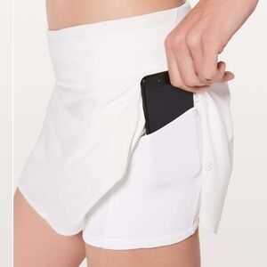 Lululemon Play off the Pleats Tennis Skirt size 4